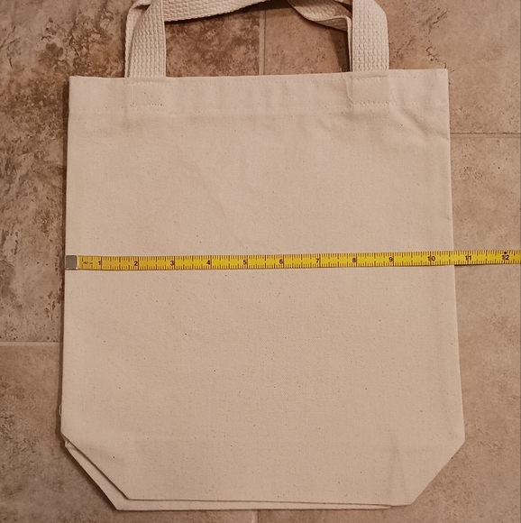 Personalized natural cotton canvas tote bag - Picture 7 of 8